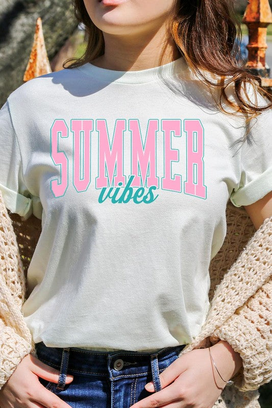 Summer Vibes Graphic T Shirt