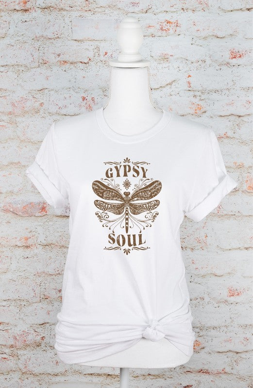 Gypsy Soul Dragonfly Graphic Tee