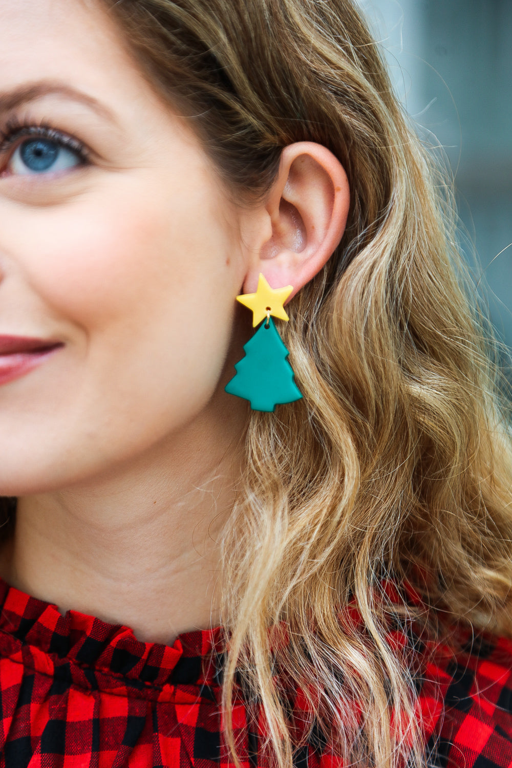 Christmas Tree Snack Cake Dangle Earrings