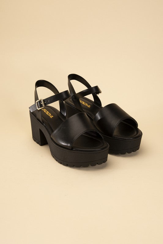 STACIE Platform Sandals