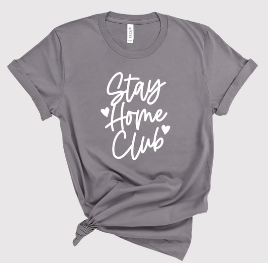 Plus Stay Home Club Softstyle Tee