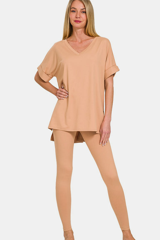 Brushed DTY Microfiber Loungewear Set