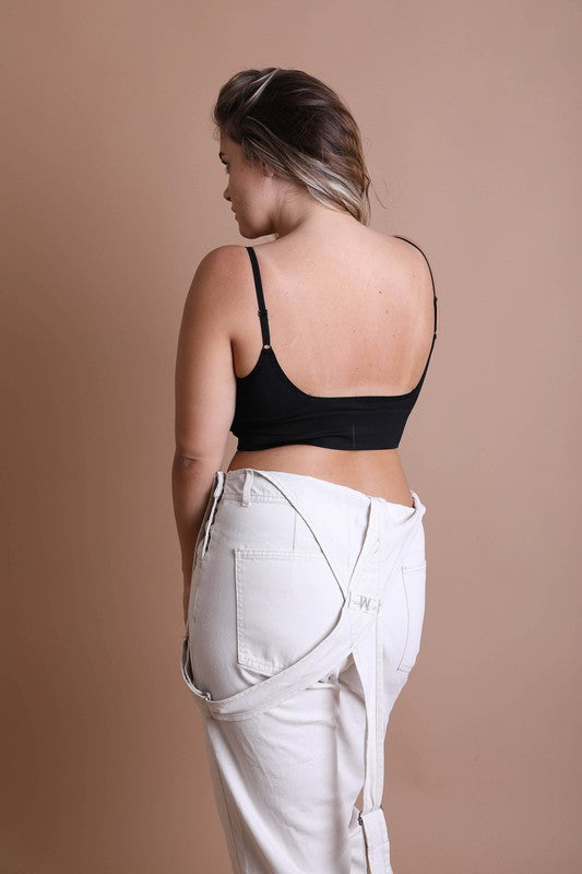 Plus Low Back Seamless Bralette