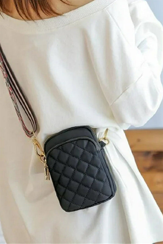 Guitar Strap Tori Quilted Crossbody Sling Bag