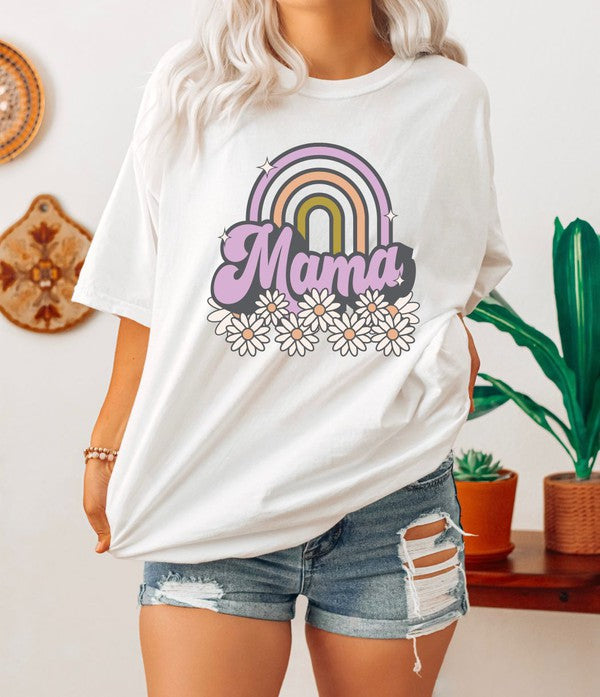 Plus Daisy Rainbow Mama Graphic Tee