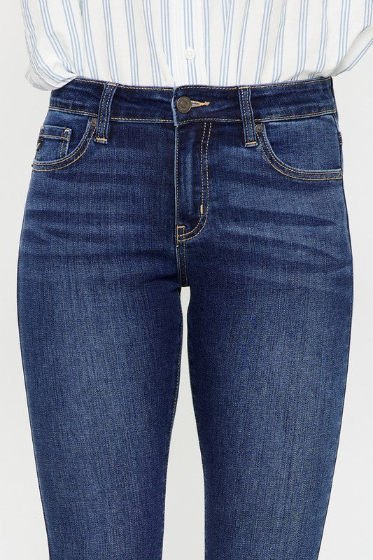 Mid Rise Ankle Skinny Jeans