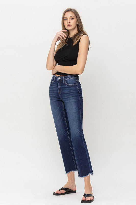 High Rise Regular Straight Jean