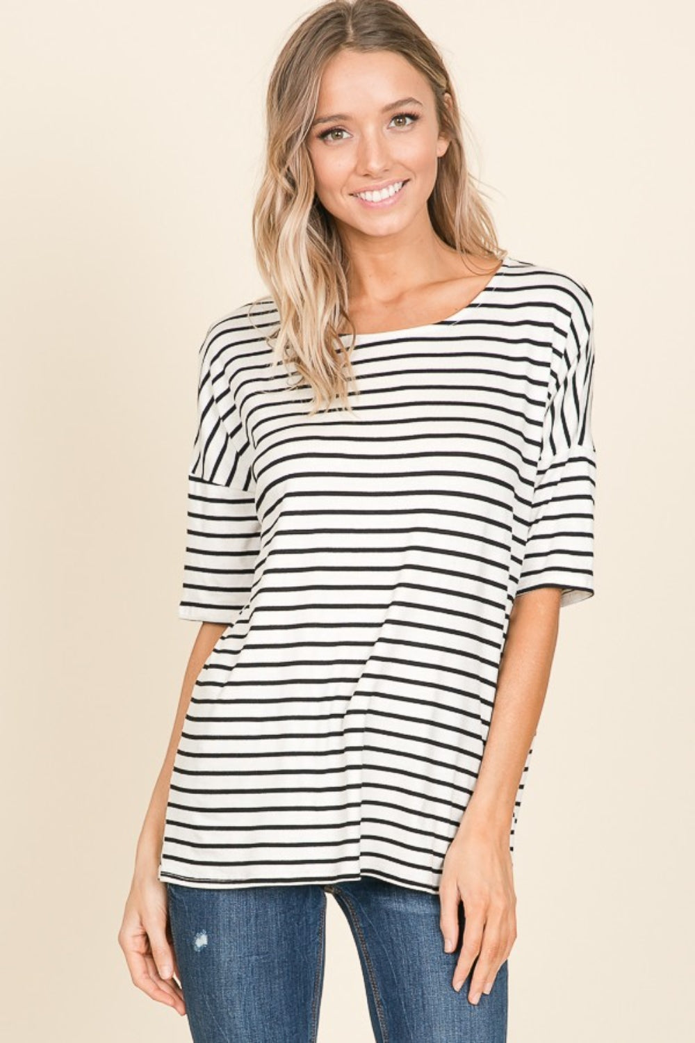 Striped Oversized T-Shirt