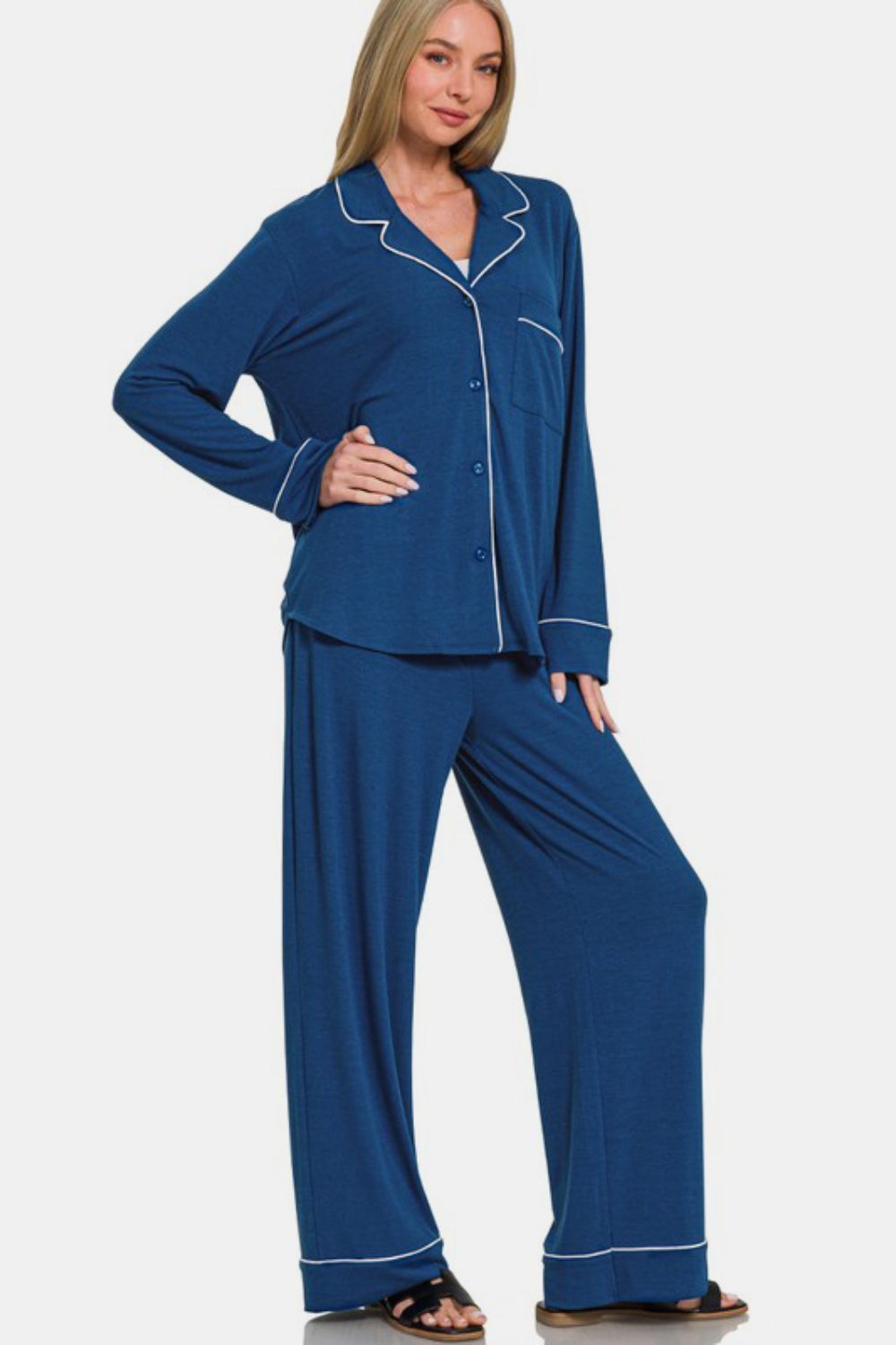 Poly Rayon Span Pajama Set