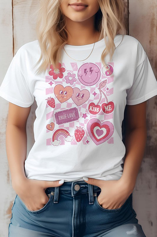 Retro Valentine's Graphic Tee