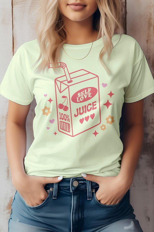 Self Love Juice Retro Graphic Tee