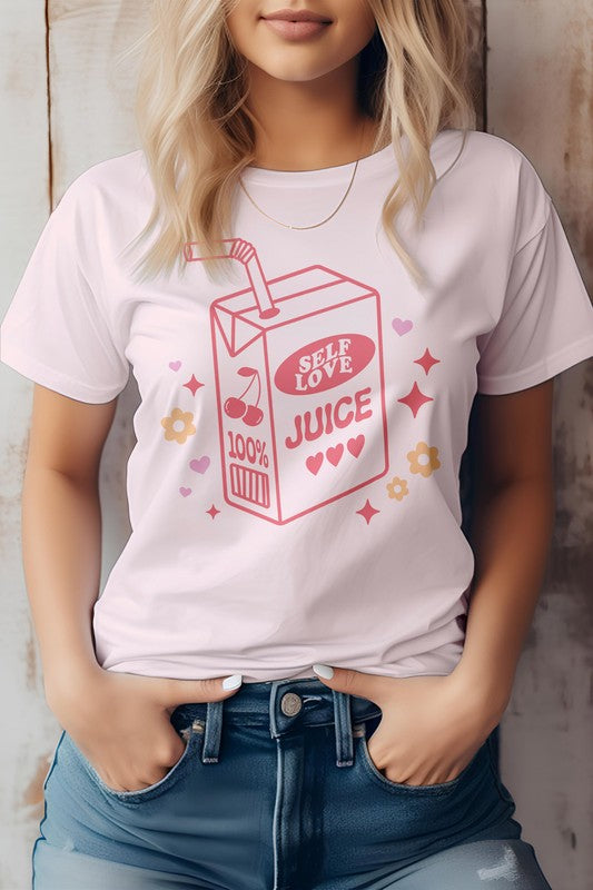 Self Love Juice Retro Graphic Tee