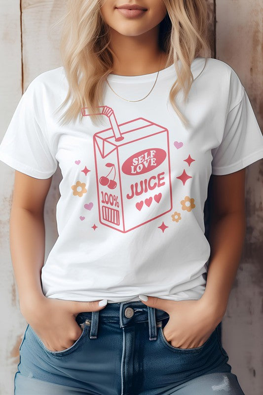 Self Love Juice Retro Graphic Tee