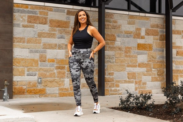 Ace Camo Leggings with Pockets