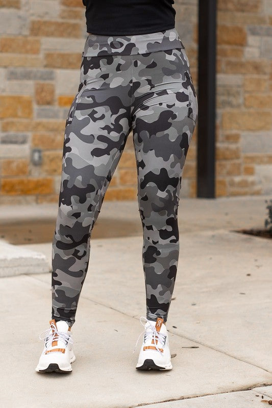 Ace Camo Leggings with Pockets