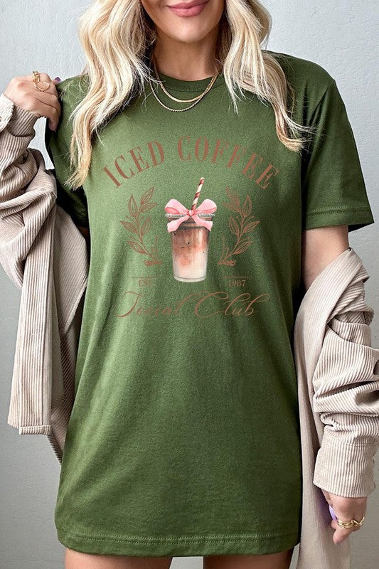 Iced Coffee Social Club Graphic T Shirt