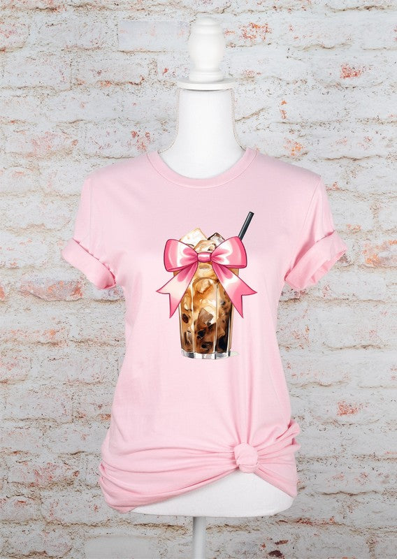 Plus Coffee Bow Graphic Tee