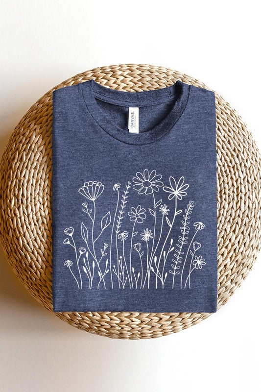 Wildflower Flower Meadow Graphic T Shirt
