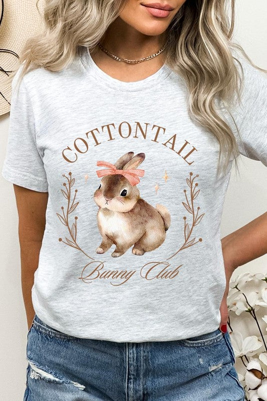 Cottontail Bunny Club Graphic T Shirt