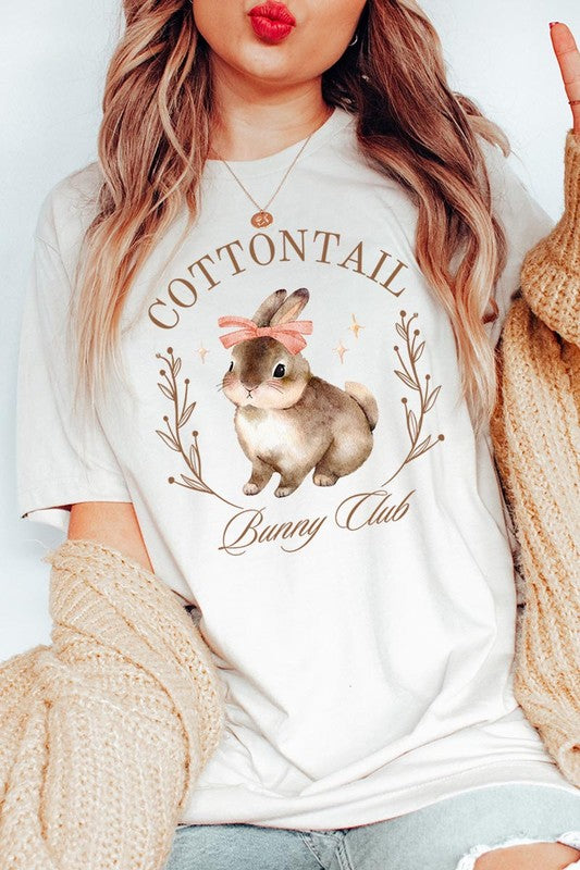 Cottontail Bunny Club Graphic T Shirt