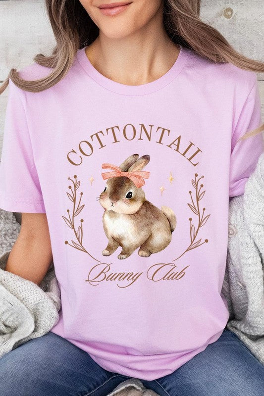 Cottontail Bunny Club Graphic T Shirt