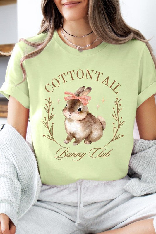 Cottontail Bunny Club Graphic T Shirt