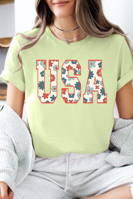 USA 4th Of July America Patriotic Graphic T Shirt