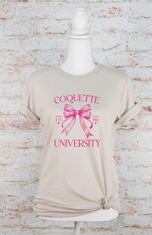 Coquette University Est 1984 Graphic Tee