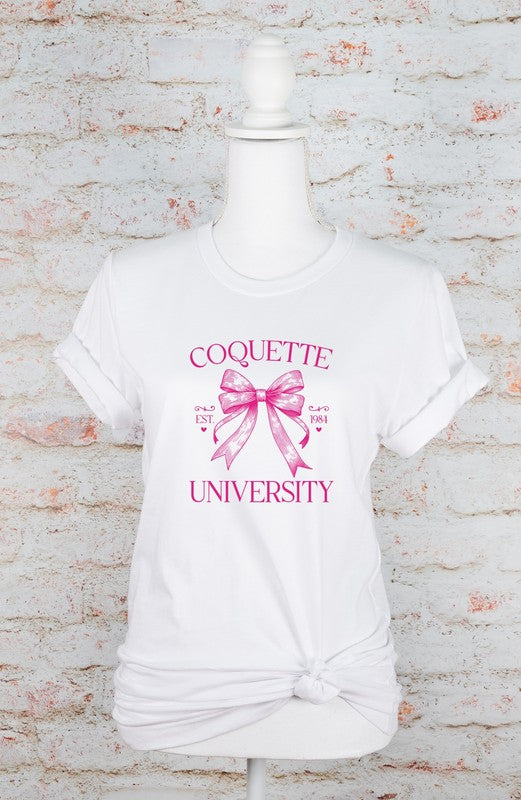 Coquette University Est 1984 Graphic Tee