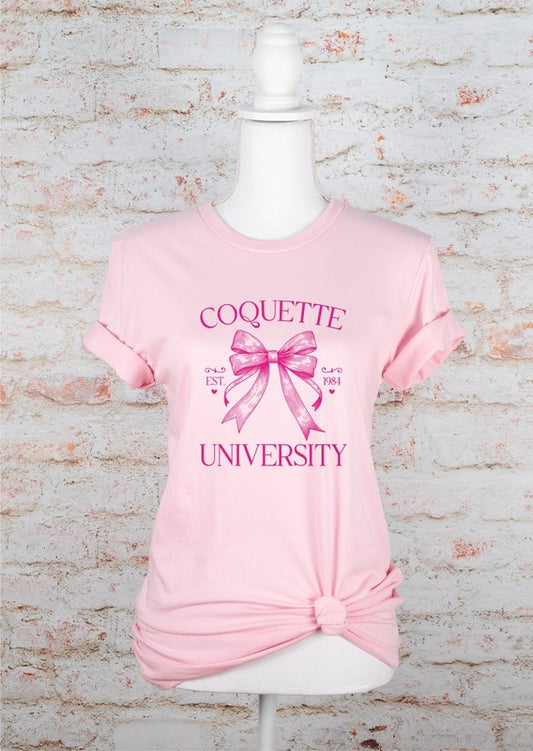 Coquette University Est 1984 Graphic Tee