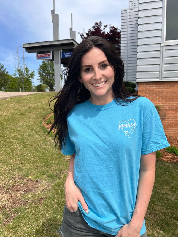 Nurse Embroidered Tee