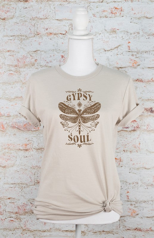 Plus Gypsy Soul Dragonfly Graphic Tee