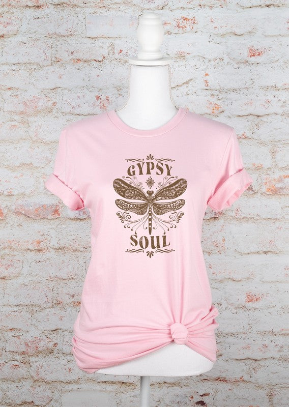 Plus Gypsy Soul Dragonfly Graphic Tee