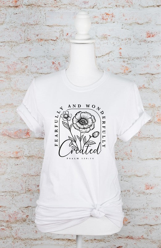 Plus Fearfully and Wonderfully Created Graphic Tee