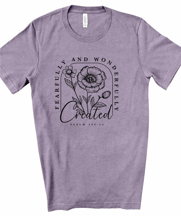 Plus Fearfully and Wonderfully Created Graphic Tee