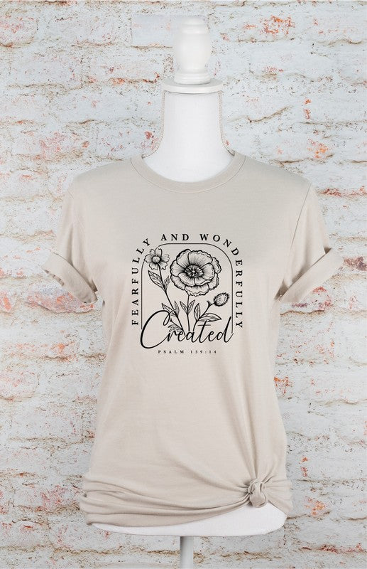 Plus Fearfully and Wonderfully Created Graphic Tee