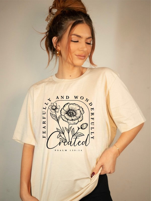 Plus Fearfully and Wonderfully Created Graphic Tee