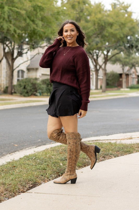 Black Skort