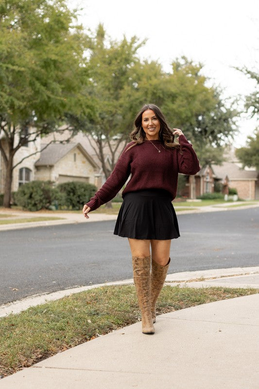 Black Skort