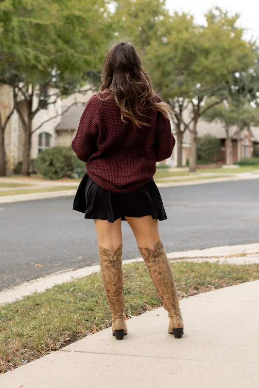 Black Skort