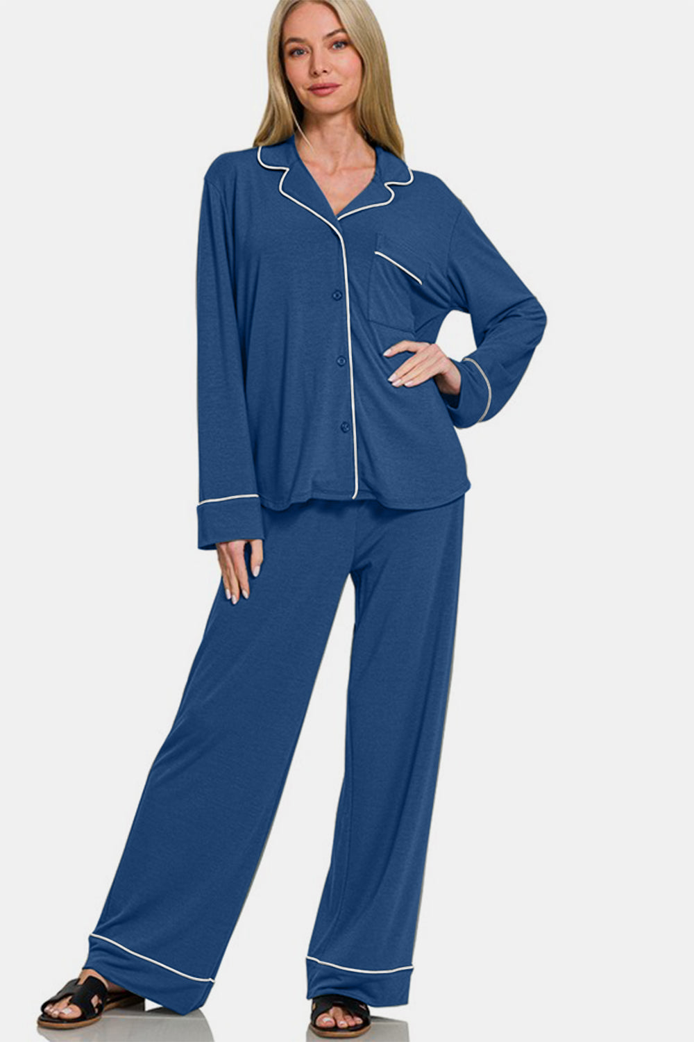 Poly Rayon Span Pajama Set