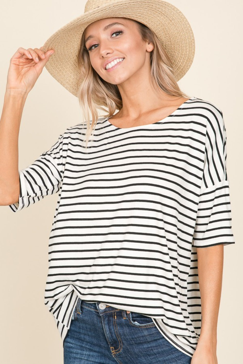 Striped Oversized T-Shirt