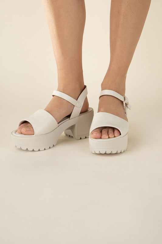 STACIE Platform Sandals