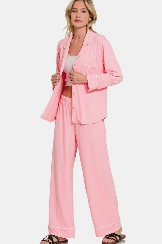 Poly Rayon Span Pajama Set