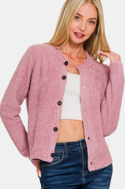 5 Button Sweater Cardigan