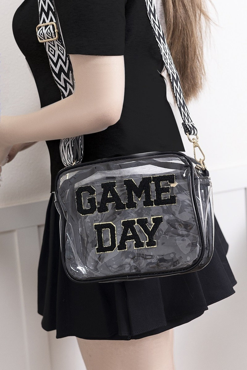 Game Day Stadium Approved Transparent Crossbody