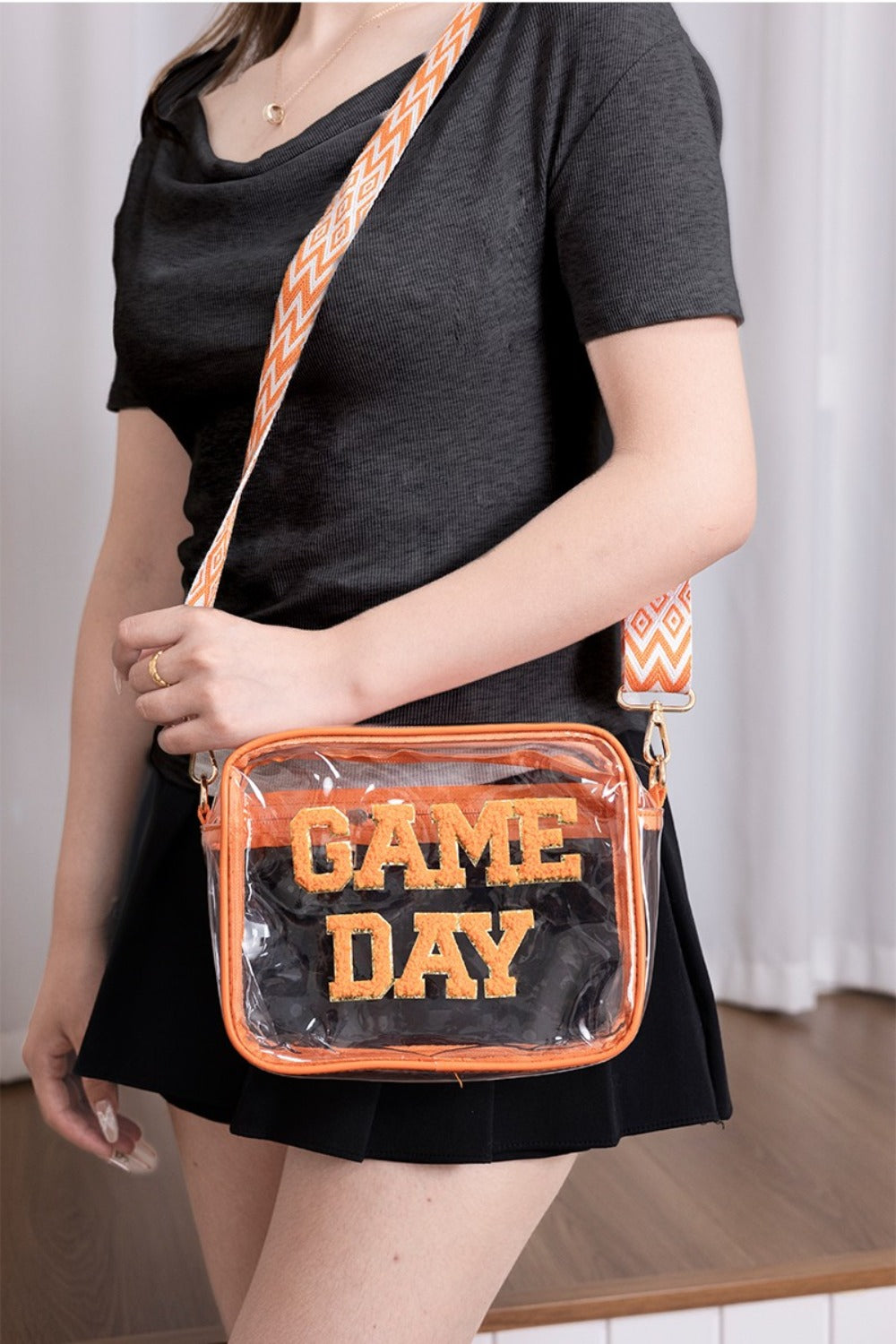 Game Day Stadium Approved Transparent Crossbody