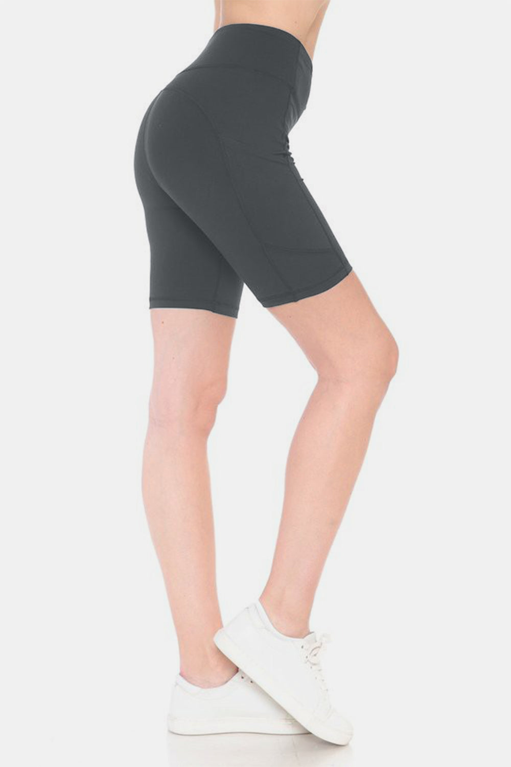 High Waist Active Shorts