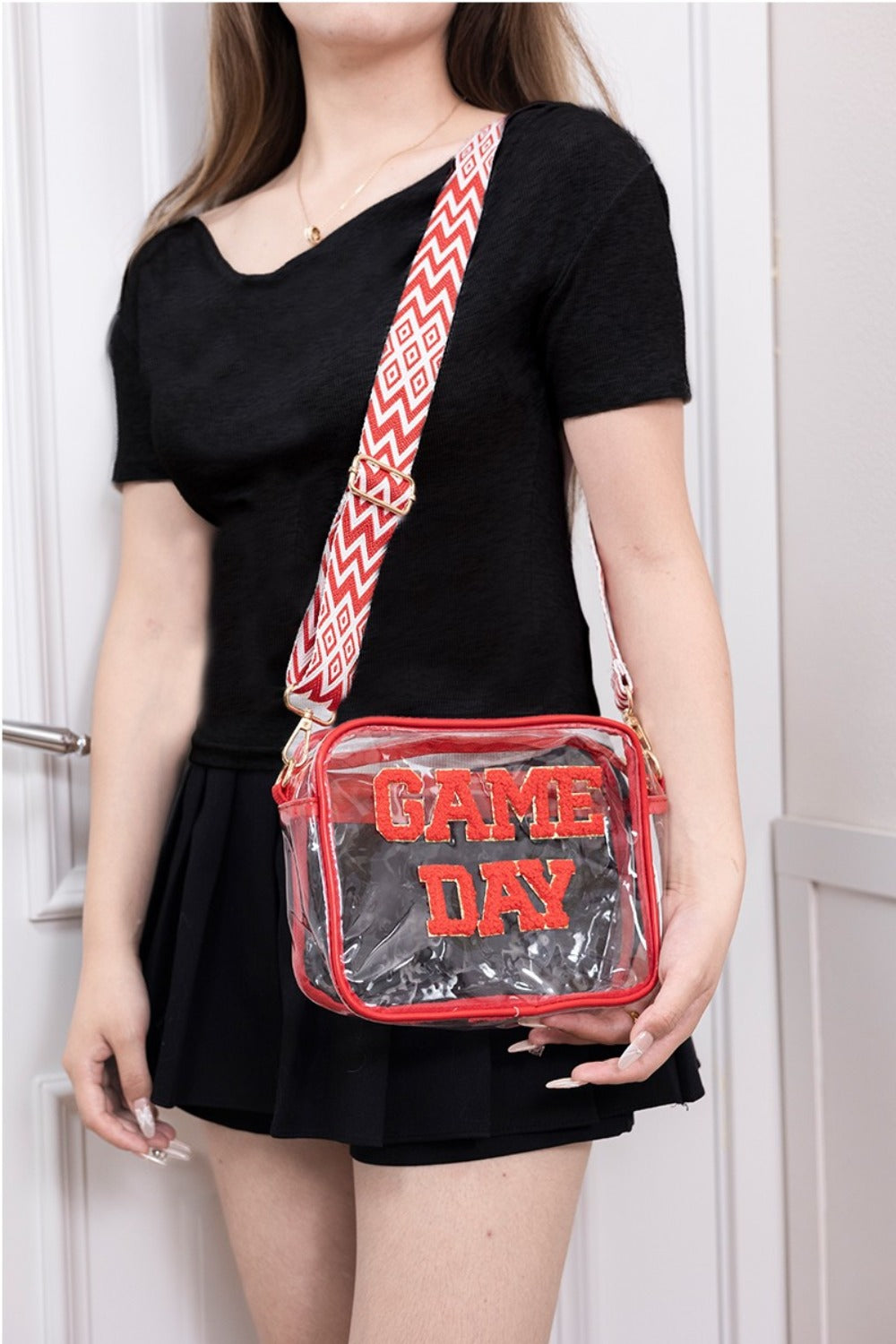 Game Day Stadium Approved Transparent Crossbody