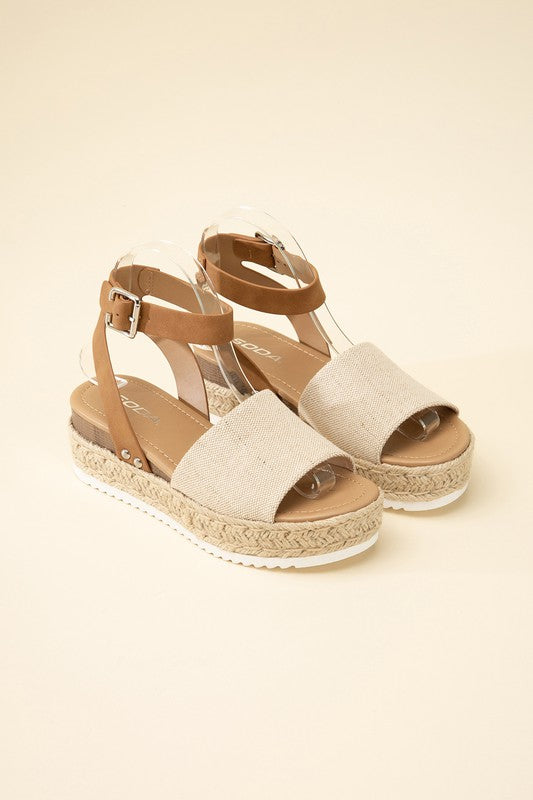 TOPIC Espadrille Ankle strap Sandals